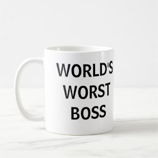 De Café A caneca a mais má do chefe do mundo