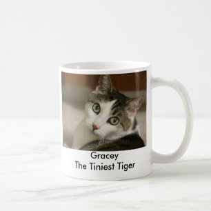 De Café A caneca a mais minúscula do tigre