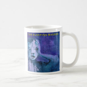 De Café A caneca branca clássica do álbum das massas do