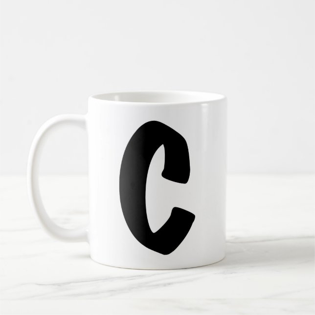 De Café A caneca "C" (Esquerda)