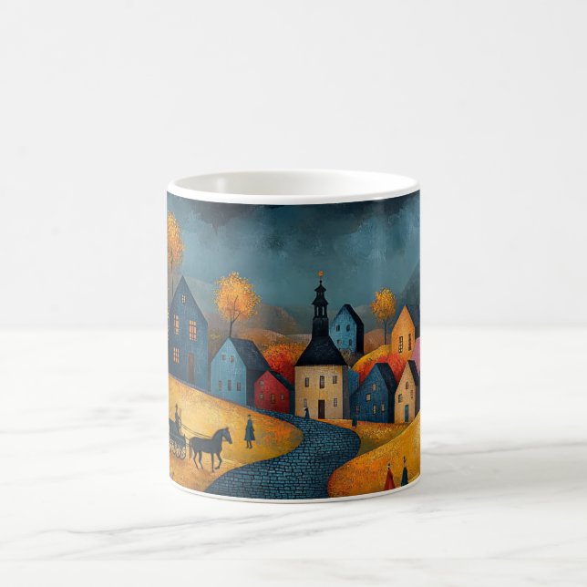 De Café A caneca com a paisagem (Centro)