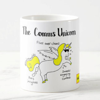 De Café A caneca Comms Unicorn