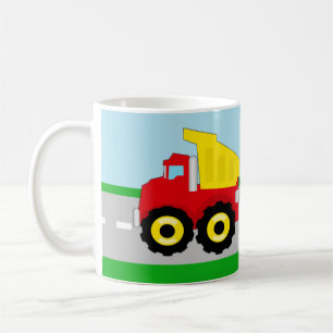 De Café A caneca conhecida personalizada camião basculant