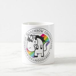 De Café A caneca da conexão do arco-íris