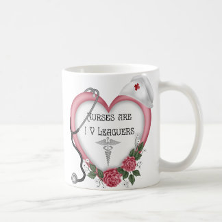De Café A caneca da enfermeira personalizada