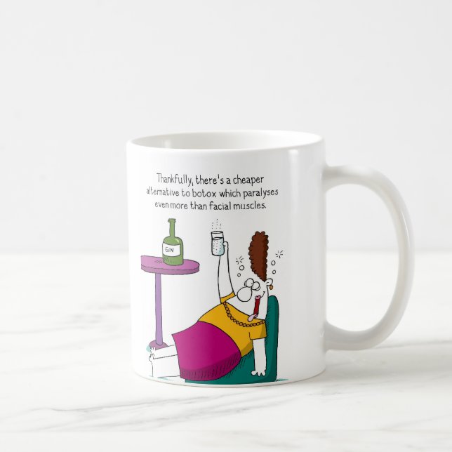 De Café A caneca da gim do Botox do pelotão impar (Direita)