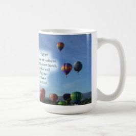 De Café A caneca da oração do Balloonist