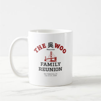 De Café A Caneca da Reunião da Família Woo