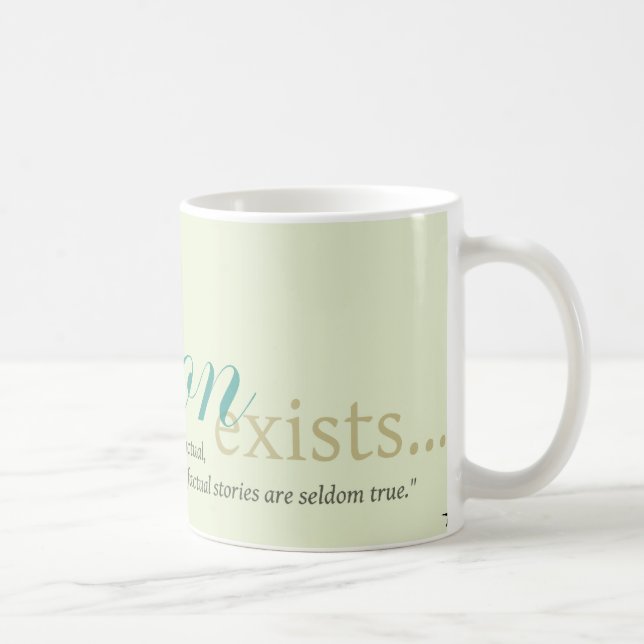 De Café A caneca do amante da ficção (Direita)