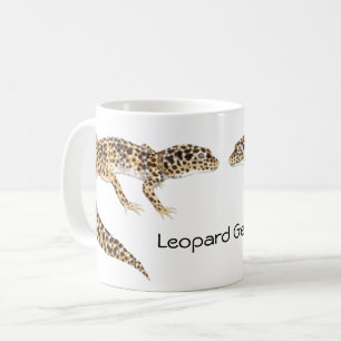 De Café A caneca do geco do leopardo