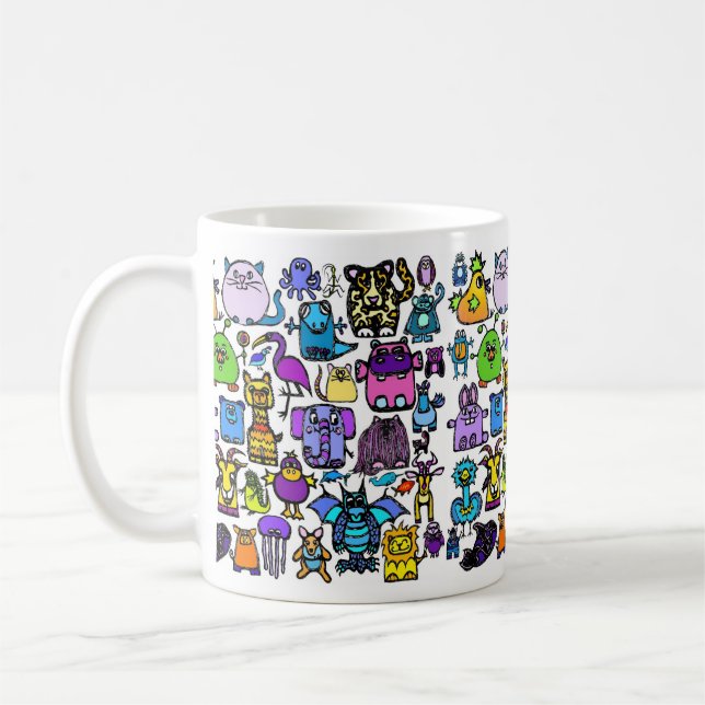De Café "a caneca do livro do alfabeto" - (Esquerda)