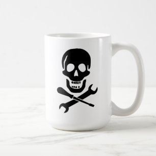 De Café A caneca do mecânico