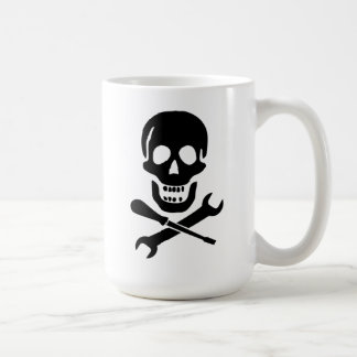 De Café A caneca do mecânico