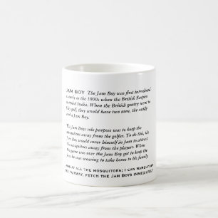 De Café A caneca do menino do doce