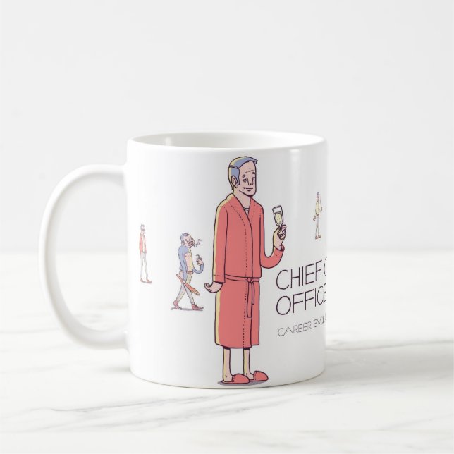 De Café A caneca do oficial criativo principal (Esquerda)