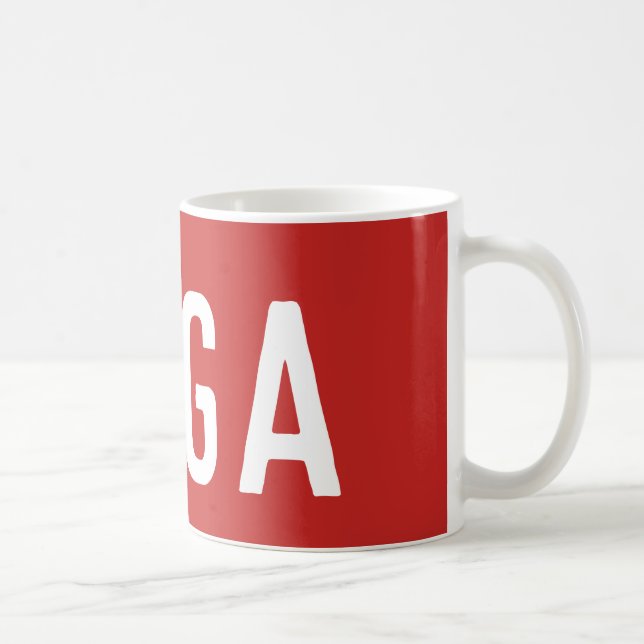 De Café A caneca do oficial MAGA (Direita)