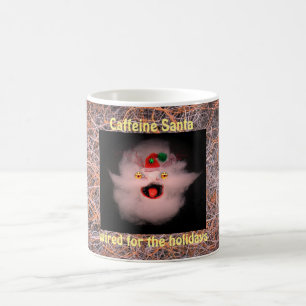 De Café A caneca do papai noel, para o duende amigável da