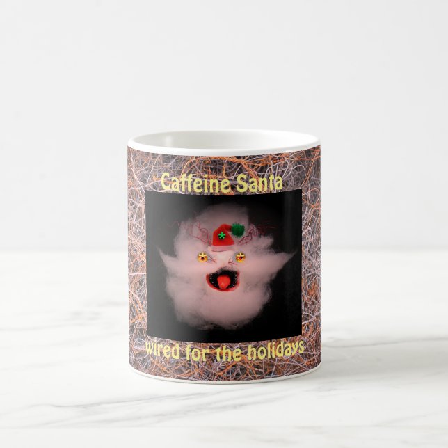 De Café A caneca do papai noel, para o duende amigável da (Centro)