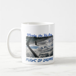 De Café A caneca do piloto personalizado