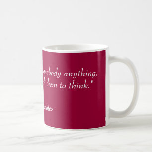 De Café A caneca do professor da filosofia