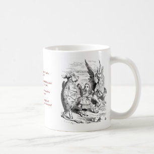 De Café A caneca do Quadrille da lagosta, Alice no país