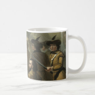 De Café A caneca dos soldados revolucionários da guerra