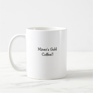 De Café A caneca Dourado do mineiro