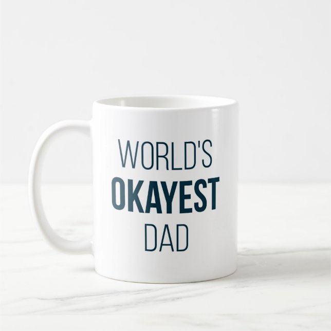 De Café A caneca engraçada do Dia dos Pais (Esquerda)