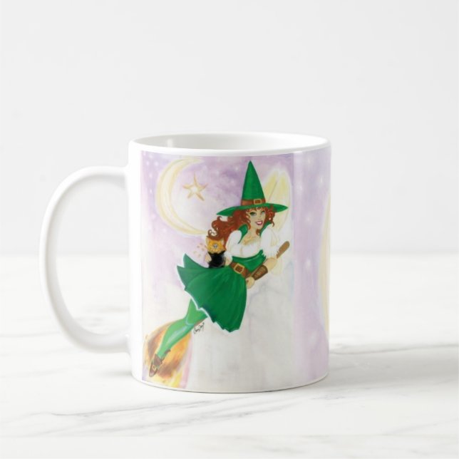 De Café A caneca feericamente afortunada (Esquerda)