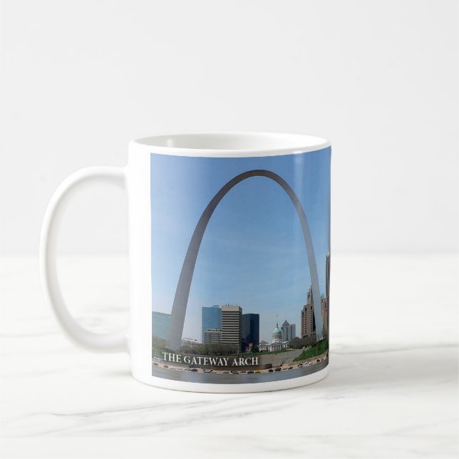 De Café A caneca histórica do arco da entrada (Esquerda)