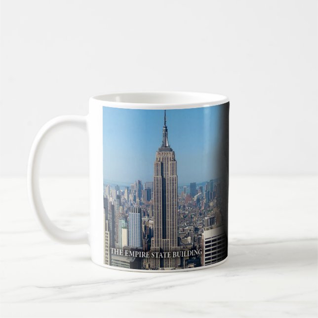 De Café A caneca histórica do Empire State Building (Esquerda)