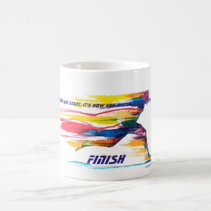 De Café A caneca inspirada do revestimento