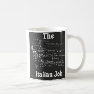 De Café A caneca italiana do mapa do trabalho