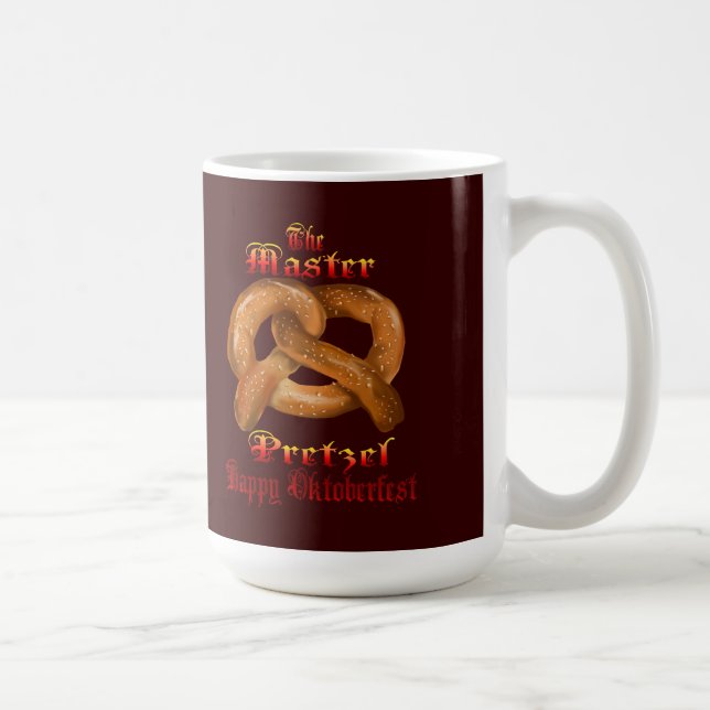 De Café A caneca mestra do pretzel (Direita)