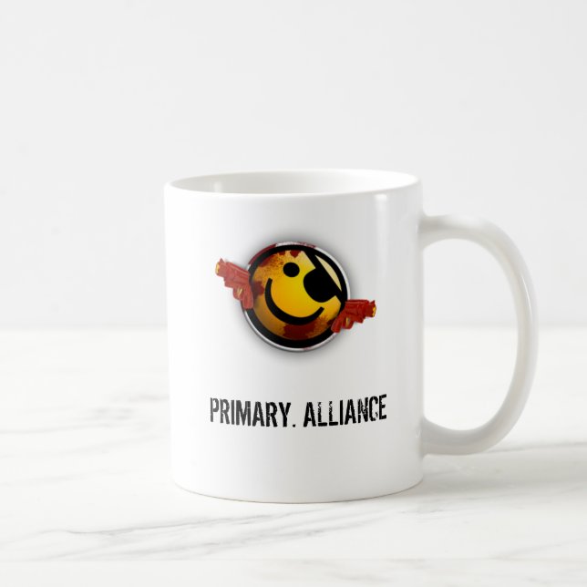 De Café A caneca preliminar (Direita)