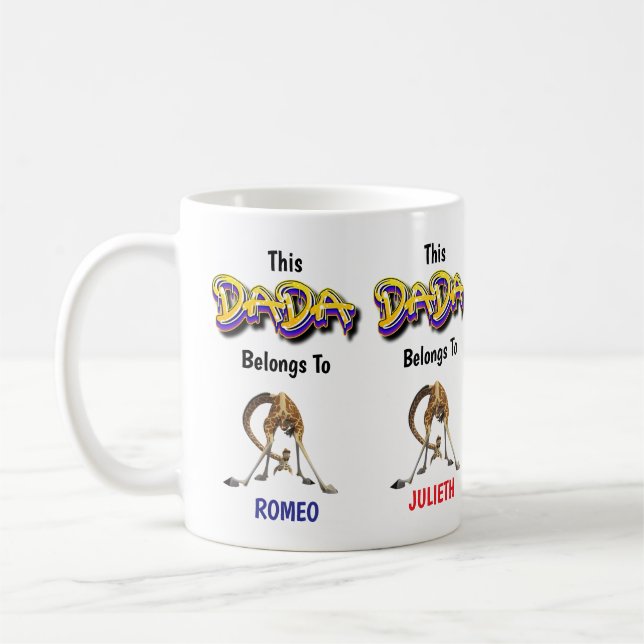 De Café A Caneca Última Legado DaDa para 4 Crianças (Esquerda)