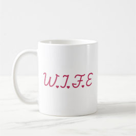 De Café A caneca W.I.F.E