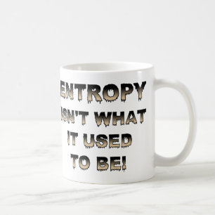 De Café A entropia não é o que se usou para ser caneca