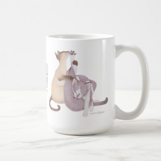 De Café A fábrica do Hairball 15 onças. Caneca
