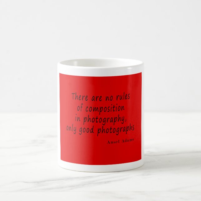 De Café A fotografia cita a caneca (Centro)
