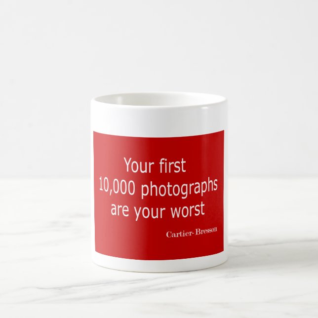 De Café A fotografia cita a caneca (Centro)
