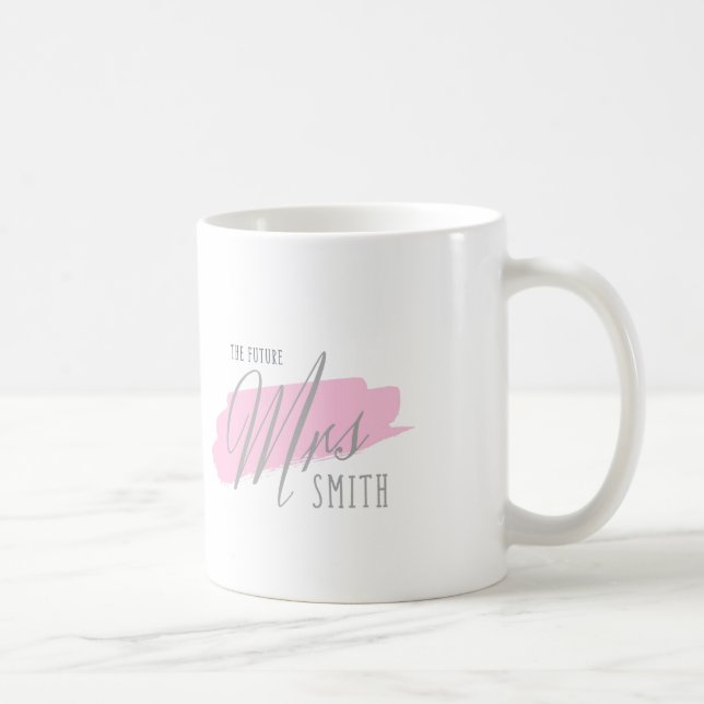 De Café A futura Sra. Smith - Caneca (Direita)