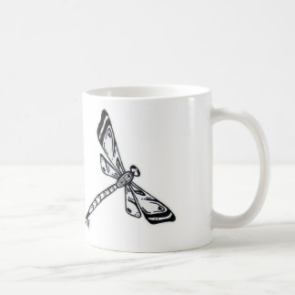 De Café A libélula Deirdre original J projeta a caneca