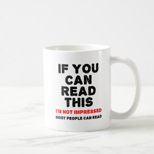 De Café A Maioria das Pessoas Pode Ler Caneca Divertida
