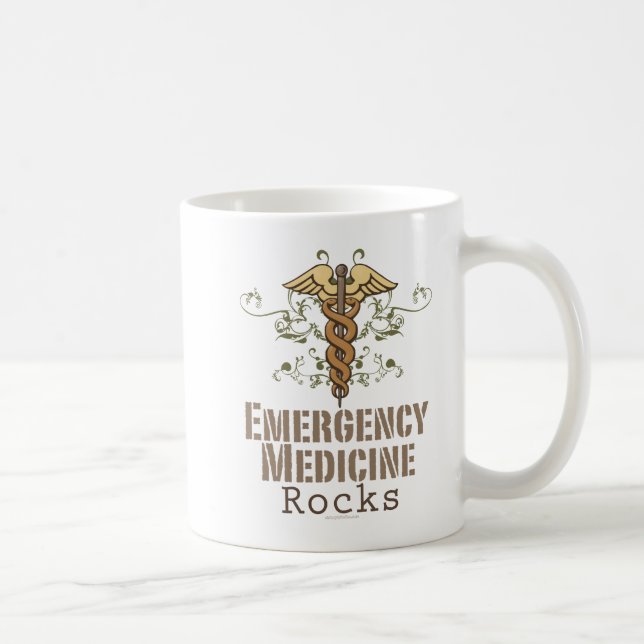 De Café A medicina da emergência balança a caneca (Direita)