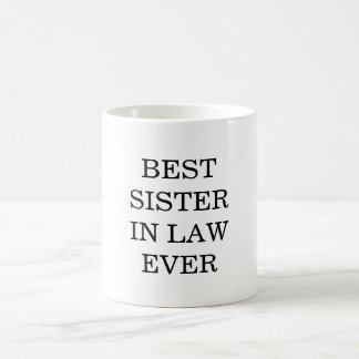 De Café A melhor irmã na caneca da lei nunca