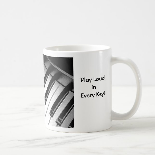 De Café A música é caneca da planície da vida (Direita)