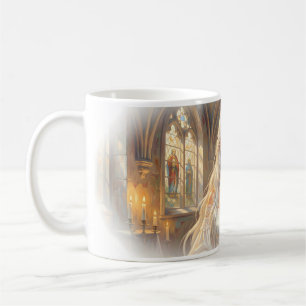 De Café A Noiva Está Esperando Catedral Grace Caneca