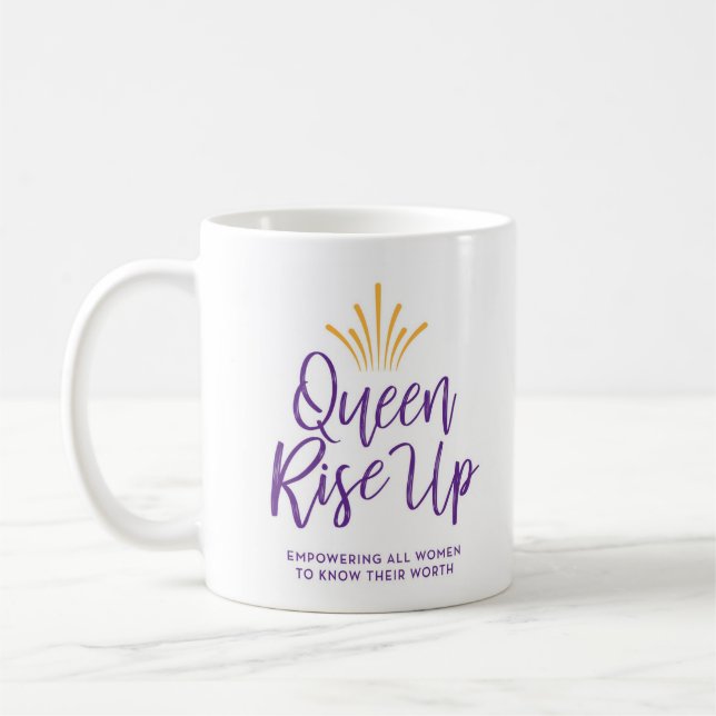 De Café A rainha aumenta acima caneca (Esquerda)