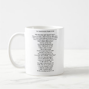 De Café A situação duvidosa da caneca do homem